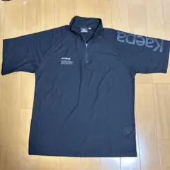 Kaepa ハーフジップ シャツ ブラック LLサイズのサムネイル