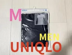 ●新品未開封●ユニクロメンズ●エアリズム・クルーネック半袖Tシャツ●ネイビー・M