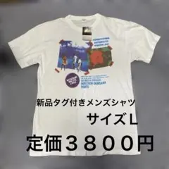 メンズシャツ　綿1００％　サイズＬ 新品タグ付き