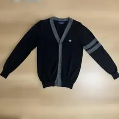 FRED PERRY ブラック カーディガン Lのサムネイル
