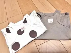 Petitsucre ロンパース 2枚セット 60-70のサムネイル