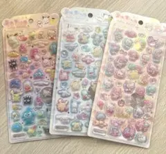 サンリオ　うるちゅるポップシール2種