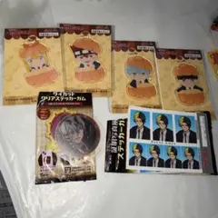 マッシュル アクリルキーホルダー ステッカー 4個セット
