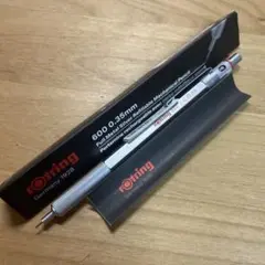 廃盤　rOtring 600 0.35mm メカニカルペンシル シルバーのサムネイル