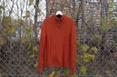 Vintage ミドルゲージ 総柄セーター