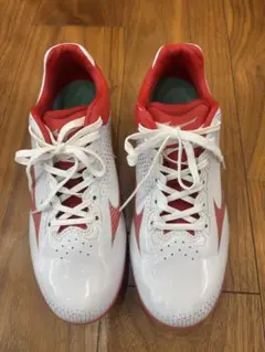 Mizuno スパイクシューズ ホワイト/レッド24.5