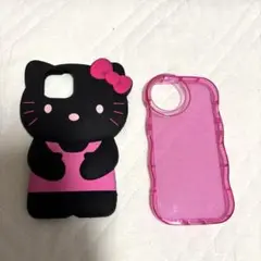 ハローキティ シリコンケース iPhone15
