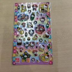 ハローキティ 和風シールセット