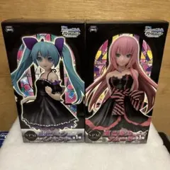 【箱あり・未開封】初音ミク&巡音ルカ フィギュアセット SPM