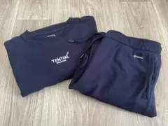 bakune リカバリーウェア 上下セット(上L 下M) 旧モデル ネイビー