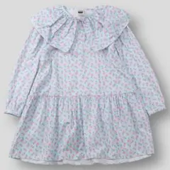 HOLIDAY 26SS フラワー ビッグカラー ミニドレス 26102001のサムネイル