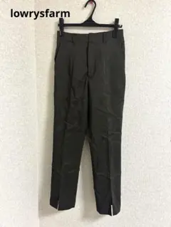 lowrysfarm☆フロントスリットパンツ