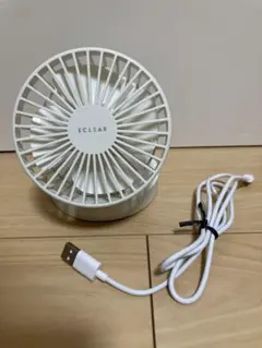 ELECOM エレコム ECLEAR 卓上ファン 扇風機 FAN-U221のサムネイル