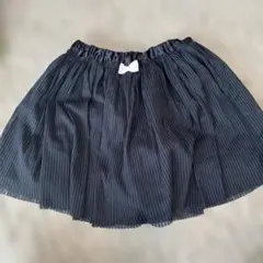anyFAM 120センチ　スカパン　リボン　紺　フリル　オシャレ