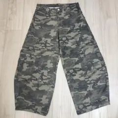 迷彩カーゴパンツ　試着のみ