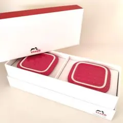 Staub セラミック ミニココット 2個セット レッド✦新品未使用のサムネイル