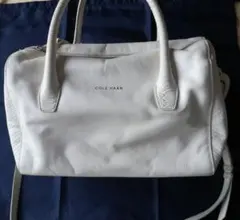 コールハーン ショルダーバッグ 白