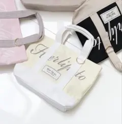 Herlipto ルミネ限定トートバッグHLT Canvas Mini Tote - メルカリ