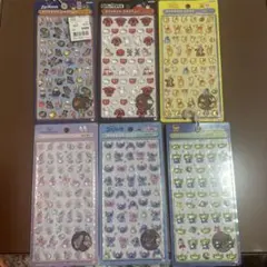 ボンボンドロップシールミニ ディズニー 6種セット