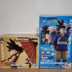 一番くじ　孫悟空ラストワンすぺしゃる　#白るまんどのフィギュア