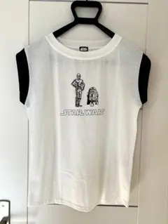 STAR WARS C-3PO R2-D2 タンクトップ Tシャツ⭐︎未使用⭐︎