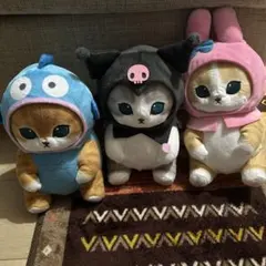mofusand モフサンド　サンリオキャラクターズBIGぬいぐるみ　3個セット