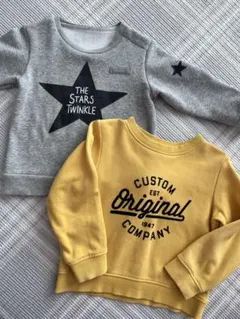 90サイズ　トレーナー 2枚セット