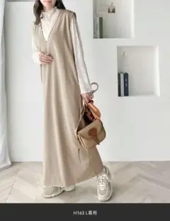 ClassicalElf Vネックロングジャンパースカート