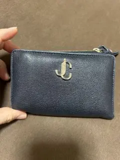 JIMMY CHOO 二つ折り財布 ブラックのサムネイル