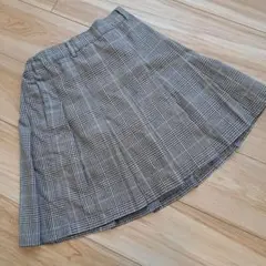 GLOBAL WORKプリーツスカート