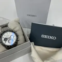 【ほぼ未使用/箱/稼動品】SEIKO クロノグラフ V175-0FA0 腕時計 SEIKO ソーラー腕時計 クロノグラフ V175-0FA0をお買取りしました