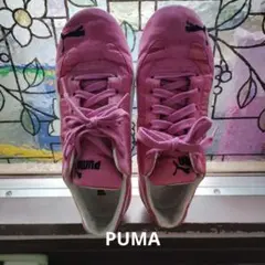 新品未使用】レア☆ PUMA スニーカー メタリック ピンク - メルカリ
