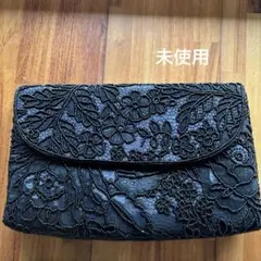 ビーズ刺繍 黒 ショルダーバッグ