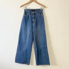 SLOBE IENA 24SS LE DENIM バギーパンツ 34のサムネイル
