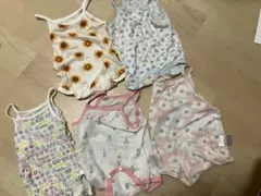 ベビー肌着 タンクトップ 5枚セット　ロンパース