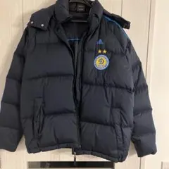 【値下げ】adidas FC Dynamo Kyiv ダウンジャケット ネイビー