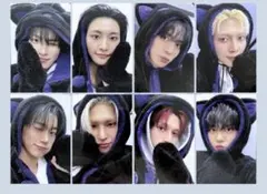 ATEEZ トレカ　コンプ　MAKE STAR メクス　特典　黒猫 ATEEZ makestar メクス トレカ フルコンプ セット 黒猫 - メルカリ