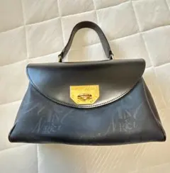 NINA RICCI ブラック ショルダーバッグ