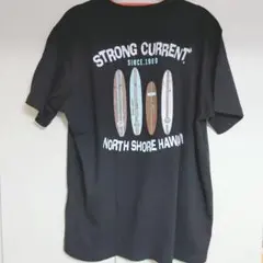 STRONG CURRENT ストロングカーレント半袖　 ブラック Lサイズ