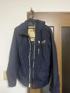 Hollister ネイビー マウンテンパーカー S