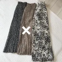 GU チャオパニック ロングスカート　2枚セット