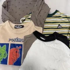 110 男の子　Tシャツ　長袖　4枚セット