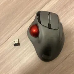 【汚れあり】digio2 ワイヤレストラックボール MUS-TRIF175GY