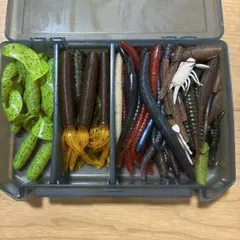 バス釣り用ワーム詰め合わせセット