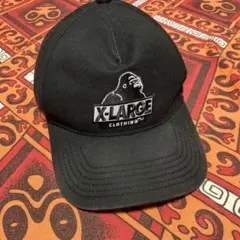 X-LARGE ゴリラロゴ ブラックキャップ