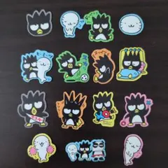 バッドばつ丸　フレークシール　おすそわけ　ステッカー　サンリオ