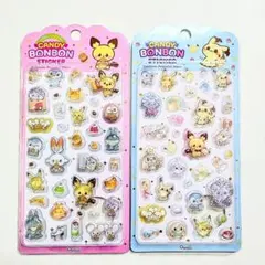 韓国限定 ポケモン　公式商品　キャンディボンボンステッカー　 2枚セット