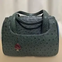 ☆希少！極美品☆JRA認定 ZAO ザオー オーストリッチ ショルダーバッグ 
