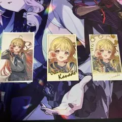 音乃瀬奏　ReGLOSS 2周年記念 ランダムチェキ風カード　特典付き