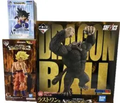 未開封 3個】一番くじ ドラゴンボールEX A賞 孫悟空 ＆ カリン 他大猿